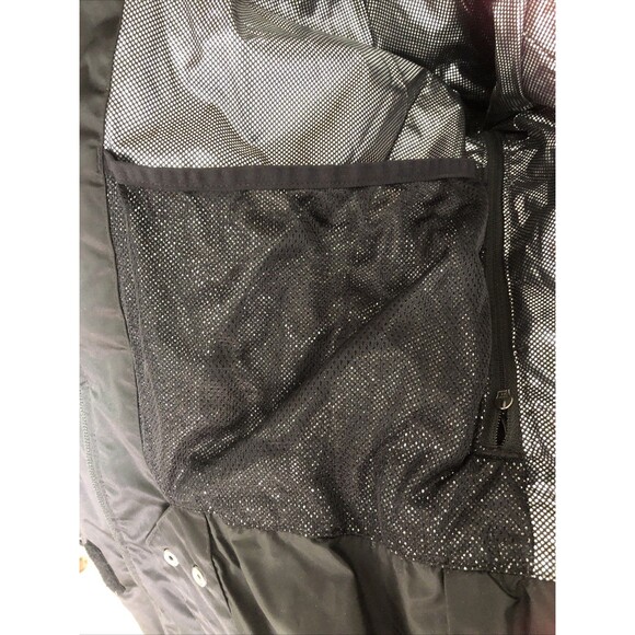 Columbia Women's MEDIUM L ay D Down II Omni Heat Jacket BLACK With Gray Fur EUC - Picture 8 of 16